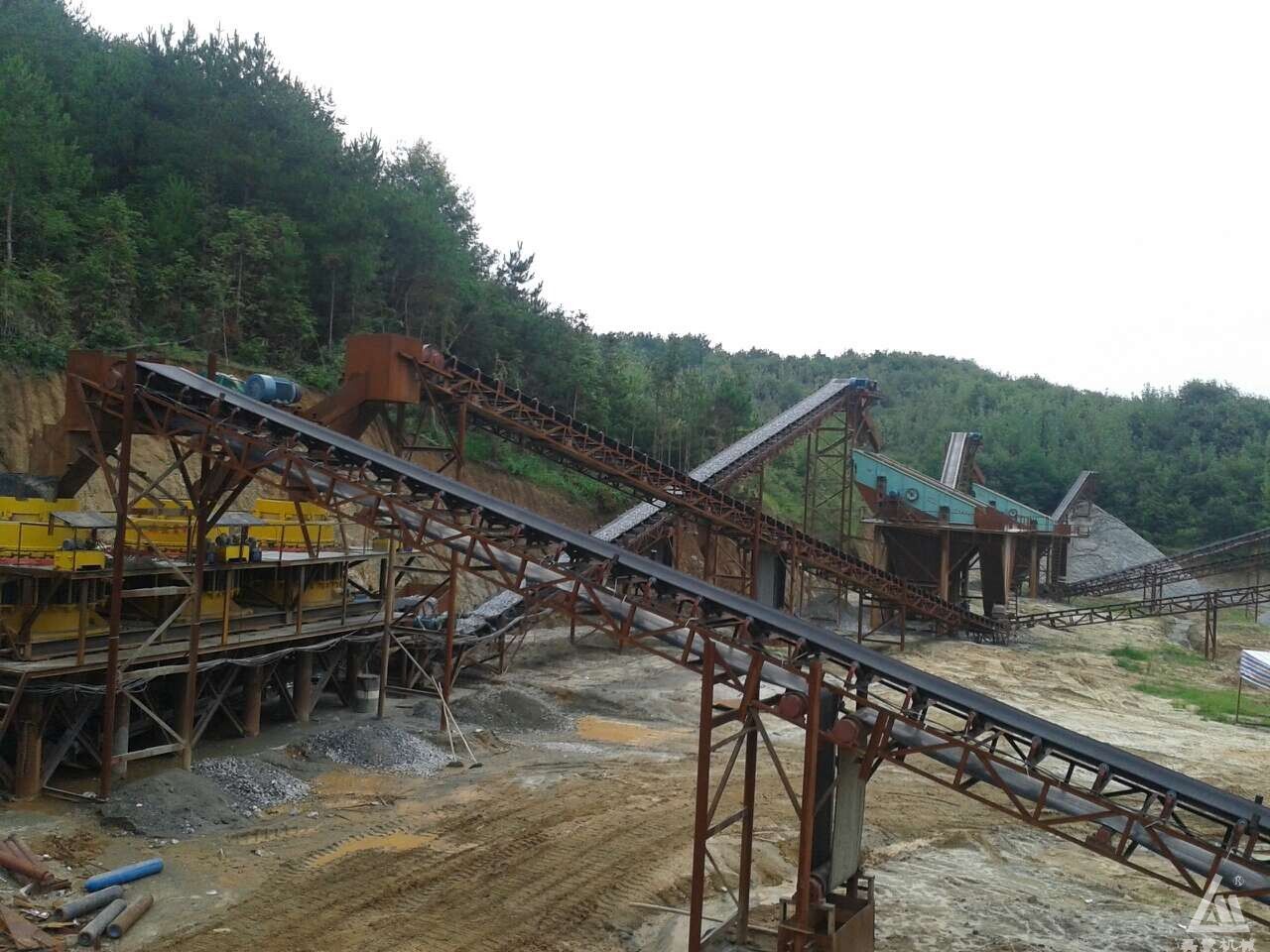 湖北黃岡市浠水縣912碎石生產(chǎn)線