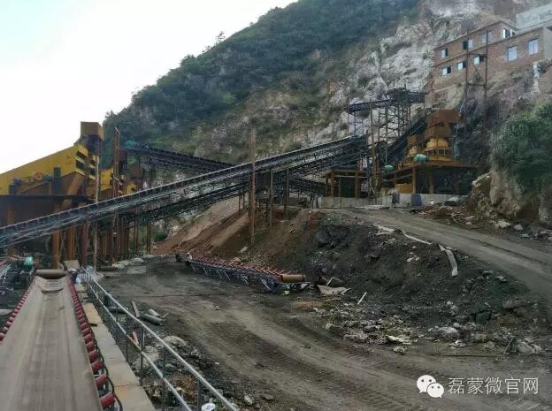 湖北武穴800t/h碎石生產(chǎn)線即將投入生產(chǎn)