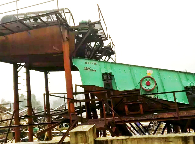 廣東江門洗沙現(xiàn)場(chǎng)